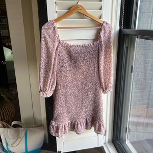 Floral Smocked Dress